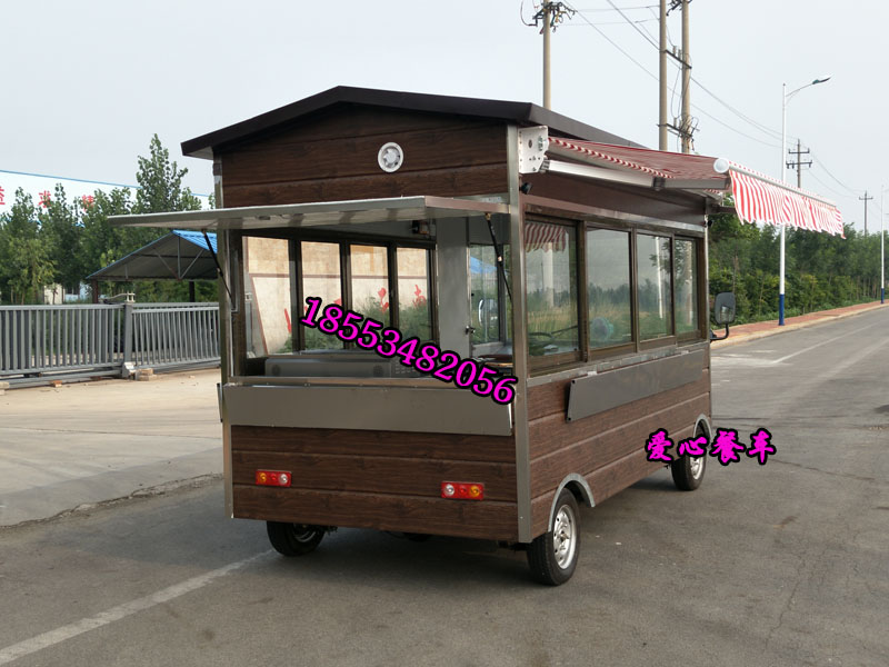 邢台铁板烧小吃车厂家直销，豆浆油条早餐车