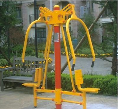 长沙健身路径双人坐推训练器厂家  双人坐推器价格  双人坐推器厂家