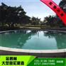 庭院鱼池设计|金碧林|客厅鱼池设计