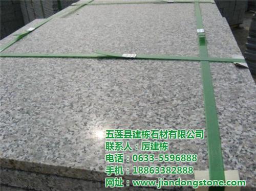 白麻拉丝板(图)、白麻成品板、建栋石材白  优质山东白麻