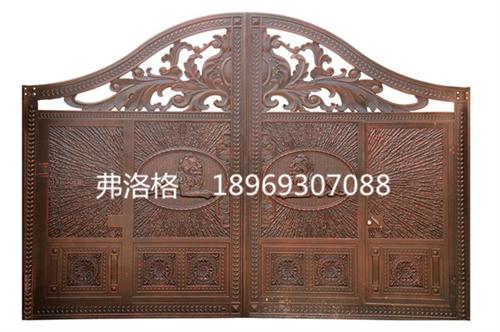 别墅庭院大门_弗洛格铝艺_定做别墅庭院大  定做别墅庭院大门  别墅庭院大门厂家  别墅铝艺庭院大门