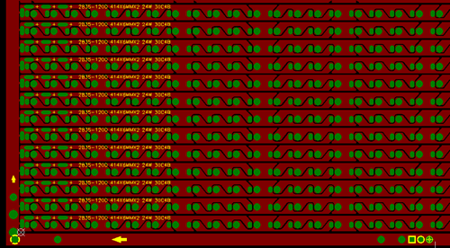 LED软灯条线路板 柔性线路板  鞋灯板  LED细灯条