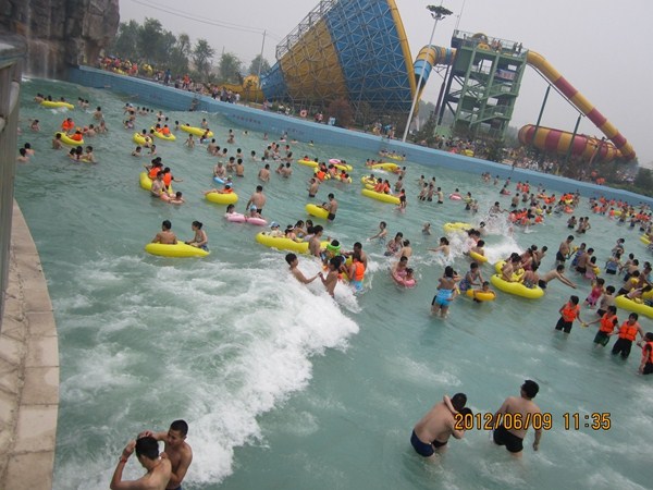 广东热销的风压造浪池，人工造浪池  水上乐园  水上乐园设备工程