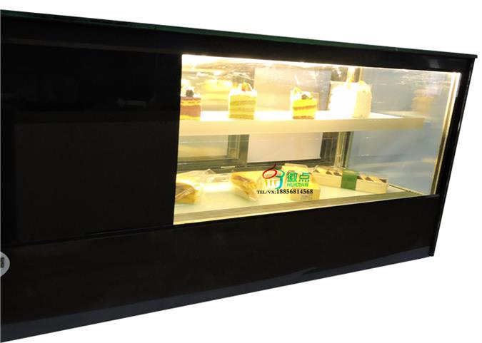 桌上蛋糕展示柜，慕斯西点冷藏柜，吧台甜品饮料柜