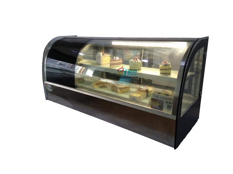 台式慕斯蛋糕冷藏柜定做，桌上型寿司西点柜，饮料展示柜  台式蛋糕冷藏柜定做  吧台饮料展示柜