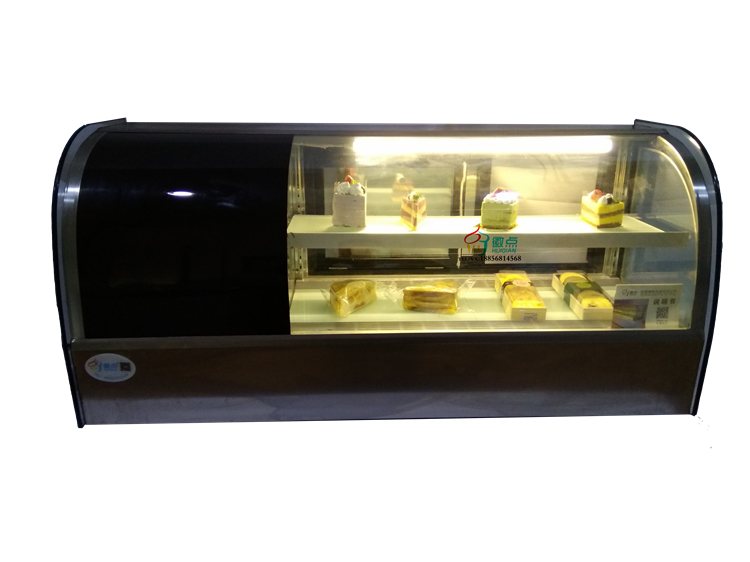 台式慕斯蛋糕冷藏柜定做，桌上型寿司西点柜，饮料展示柜  台式蛋糕冷藏柜定做  吧台饮料展示柜