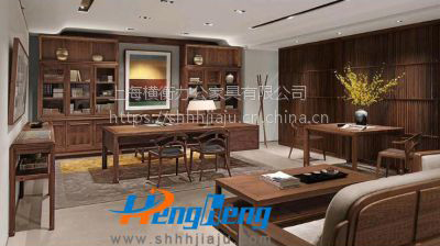 定制办公室家具实木办公桌-D28  办公家具  办公室家具厂  上海办公家具