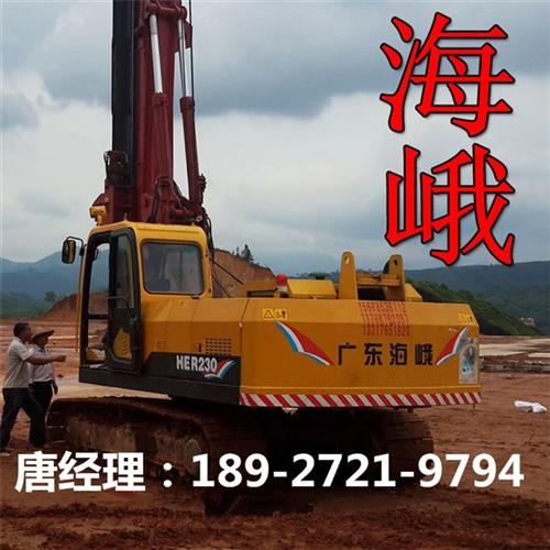 佛山海峨_旋挖钻机_防护桩旋挖钻机  小型旋挖钻机  履带式旋挖钻机