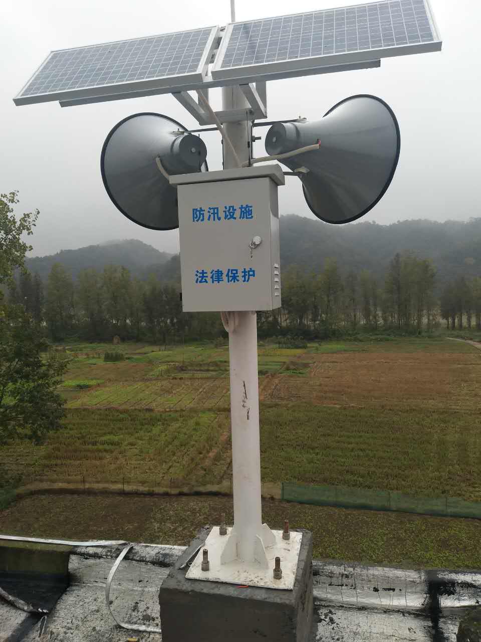 水库泄洪蓝芯电子LXDZ-YQH-060室外型无线预警广播  水库泄洪无线预警  室外无线预警