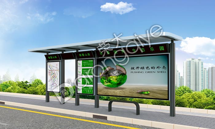铝合金候车亭的特点介绍&nbsp;&nbsp;候车亭厂家
