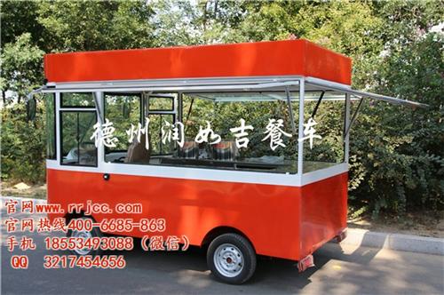 路边小吃车|小吃车|润如吉餐车(图)  卖小吃的小吃车  小吃车车架