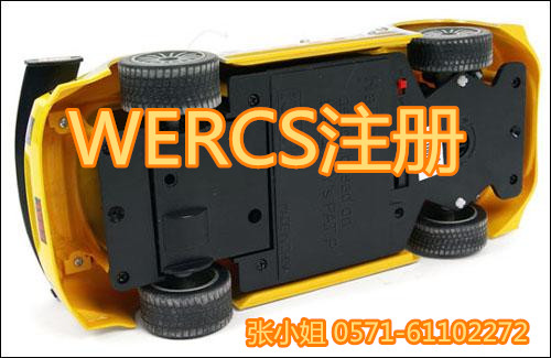 玩具模型注册WERCS需要100%产品信息/WERCS注册中