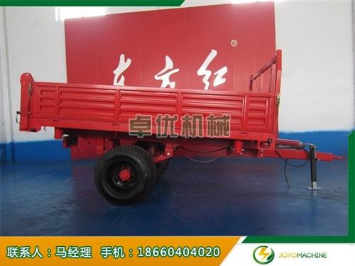 5吨农用拖车|卓优机械|后翻5吨农用拖车  单轴5吨农用拖车  5吨农用拖车尺寸