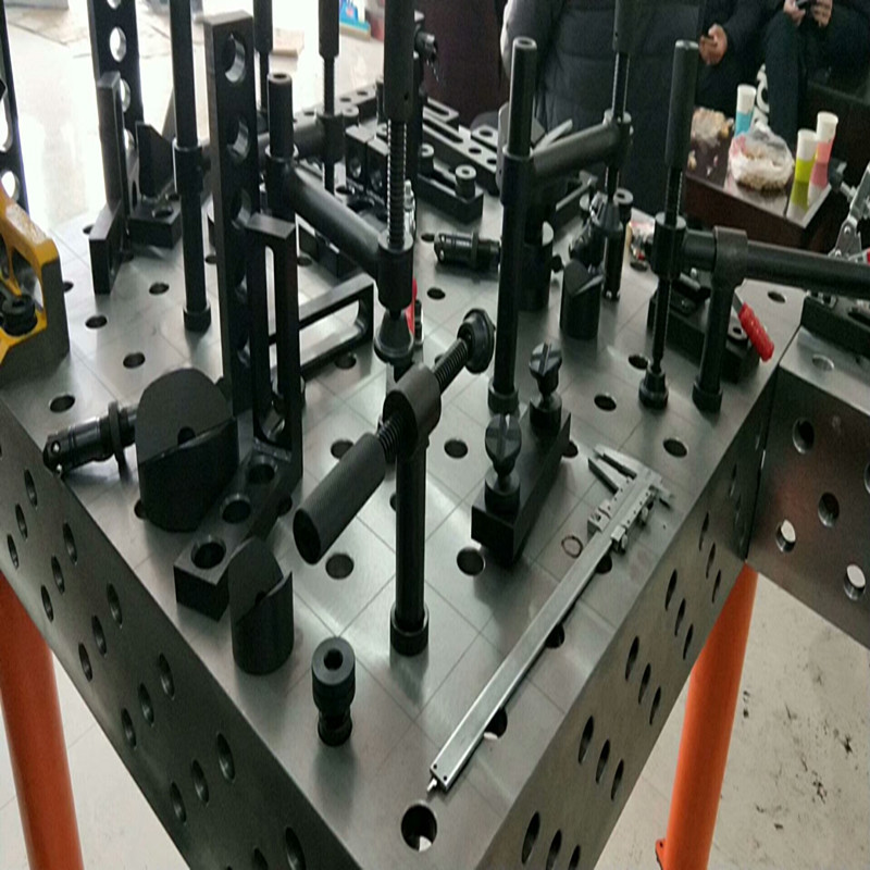 供应三维柔性焊接平台，铸铁三维焊接各种配件  三维焊接配件  铸铁三维焊接平板