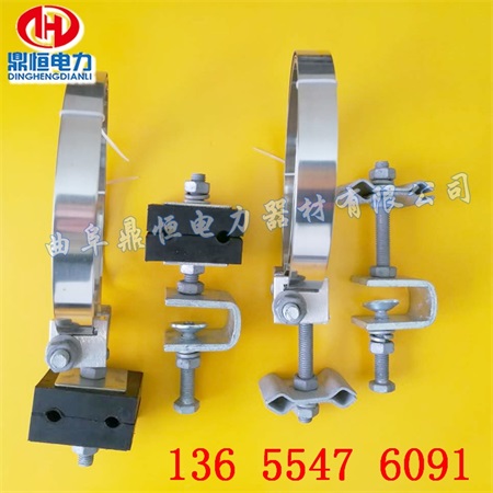 新型绝缘型引下线夹ADSS光缆杆塔引线卡具  杆用引下线夹  光缆紧固金具  导引线夹