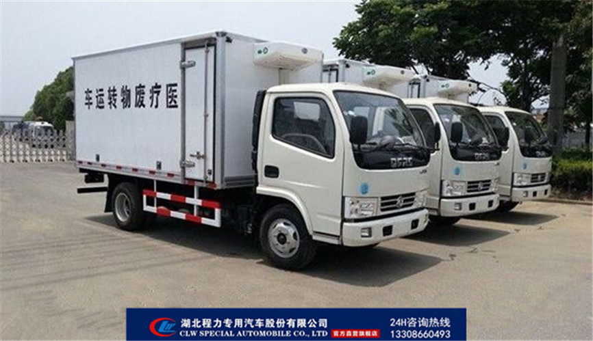 四川东风天锦医疗废物转运车