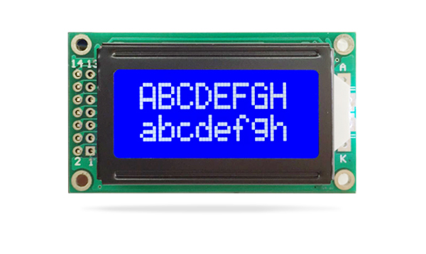 优质的0802黄绿液晶模块批发-0802  0802LCD  LCD液晶模块