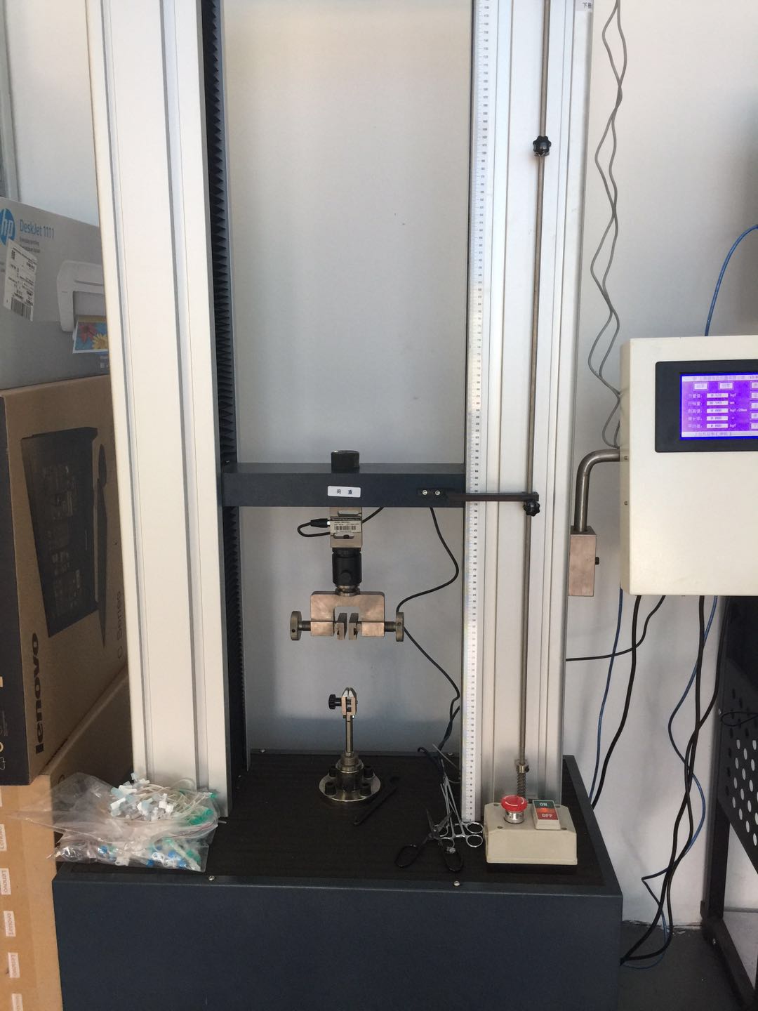 撕裂力顶破剪切单双柱仪器  上海宇涵机械力学检测  防水材料卷材玻璃纤维  拉力压力弯曲穿刺剥离