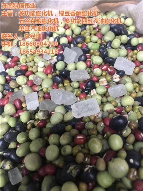 单缸多功能膨化机,安徽膨化机,济南科信伟&nbsp;&nbsp;五谷杂粮膨化机&nbsp;&nbsp;绿豆麻花膨化机