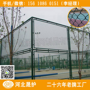 白城勾花护栏 足球场围网 长春运动场防护网价格