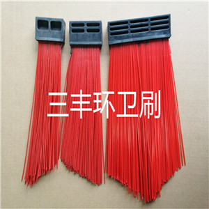 全塑料丝扫路车刷片，全塑料丝清扫车扫刷  扫路车方块刷