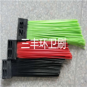 全塑料丝扫路车刷片，全塑料丝清扫车扫刷  扫路车方块刷