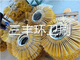 塑料丝加钢丝扫雪刷片，混合丝清雪车刷片  混合丝扫雪刷片  扫雪刷片订制  清雪机刷片直销