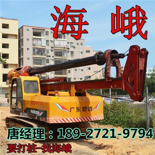 旋挖钻机|海峨桩工|城市改造旋挖钻机  新农村建设基地旋  柴油旋挖钻机
