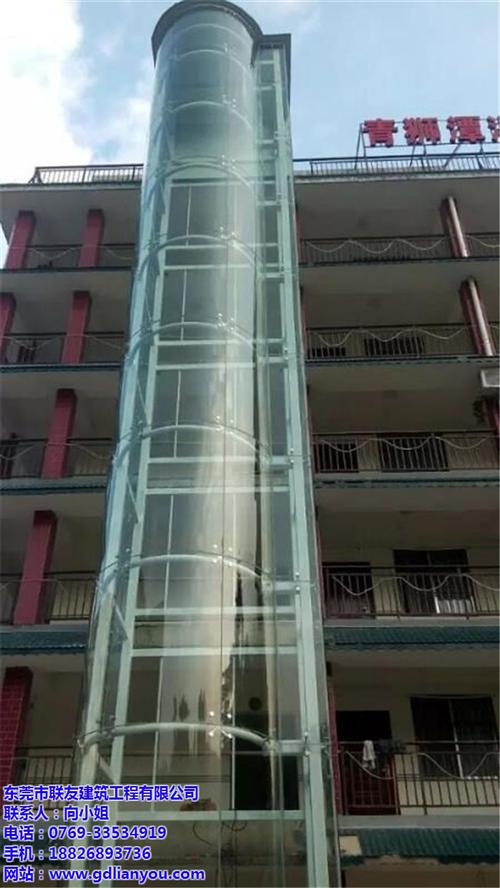 联友建筑|珠海观光电梯井道|观光电梯井道  观光电梯井道工程  观光电梯井道安装  观光电梯井道加装
