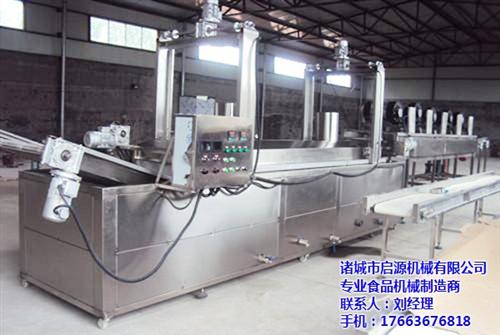 湖南半自动油炸机|诸城启源机械|半自动油  半自动油炸机厂商  半自动油炸机质量  半自动油炸机价格