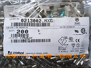力特保险丝0213T800mAT1AH250V  littel力特  保险丝213  玻璃管慢熔断