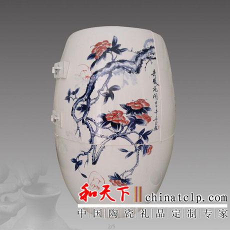 瓷能量养生缸 负离子汗蒸翁樽家用 陶瓷五行巴马