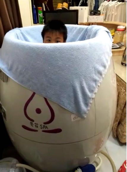 圣菲spa活瓷能量养生缸陶瓷汗蒸熏蒸缸负离子养生翁  活瓷能量缸  陶瓷五行