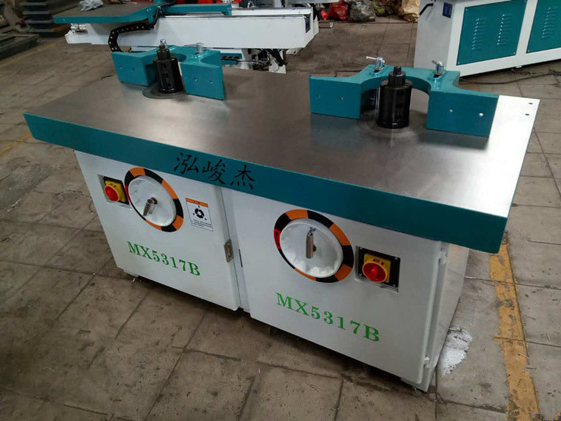 供应双轴木工铣床MX5317B立式双头锣机  双轴立铣  立式双轴木工铣床