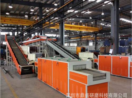 隧道式振动研磨机  自动化程度高  操作方便  适合大型工件
