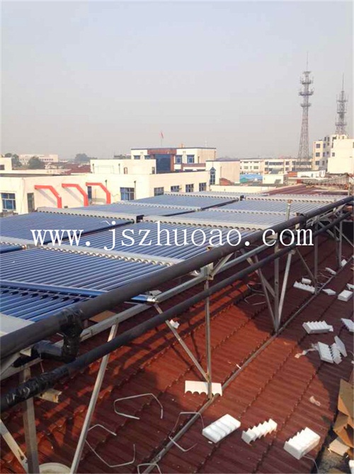 常州达成宾馆太阳能热水工程  热水器  热泵