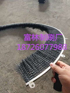 304不锈钢底座防飞溅毛刷  不锈钢方飞溅毛刷