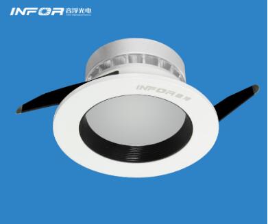 led深腔防眩筒灯2寸4瓦开孔6公分天花筒灯  LED筒灯  嵌入式筒灯
