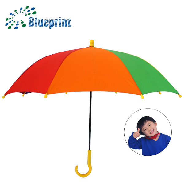 创意儿童彩虹伞定制动漫雨伞可印刷logo图案  儿童雨伞  雨伞定制