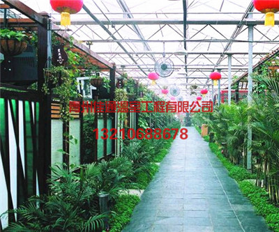 潍坊提供可信赖的连栋生态餐厅建设-潍坊生 连栋生态餐厅建造