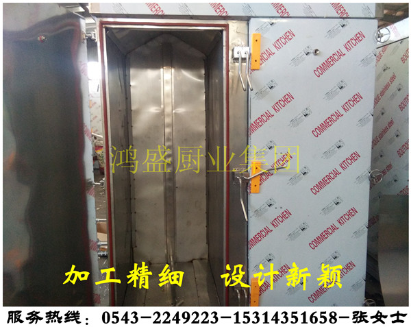 承德市海兴县蒸面皮单门蒸房 单门36盘蒸箱 鸿盛蒸房