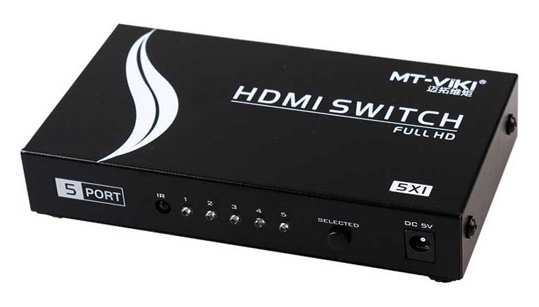 5进1出高清HDMI切换器迈拓维矩MT-SW501-MH  迈拓维矩切换器  MT-SW501MH