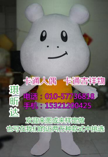 浙江温州卡通人偶服装定做多少钱,毛绒玩偶道具
