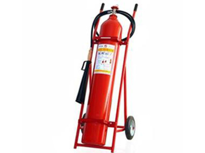 车推式灭火器，新品二氧化碳灭火器哪里买  沈阳灭火器厂家  手提式二氧化碳灭火器