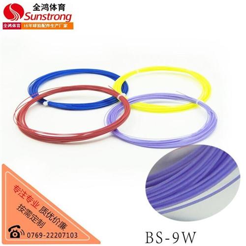 羽毛球拍线哪种好,球拍线,全鸿体育用品(  羽毛球拍线一般多  怎么穿网球拍线
