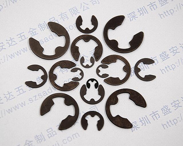开口卡簧  E型卡簧  U型垫圈