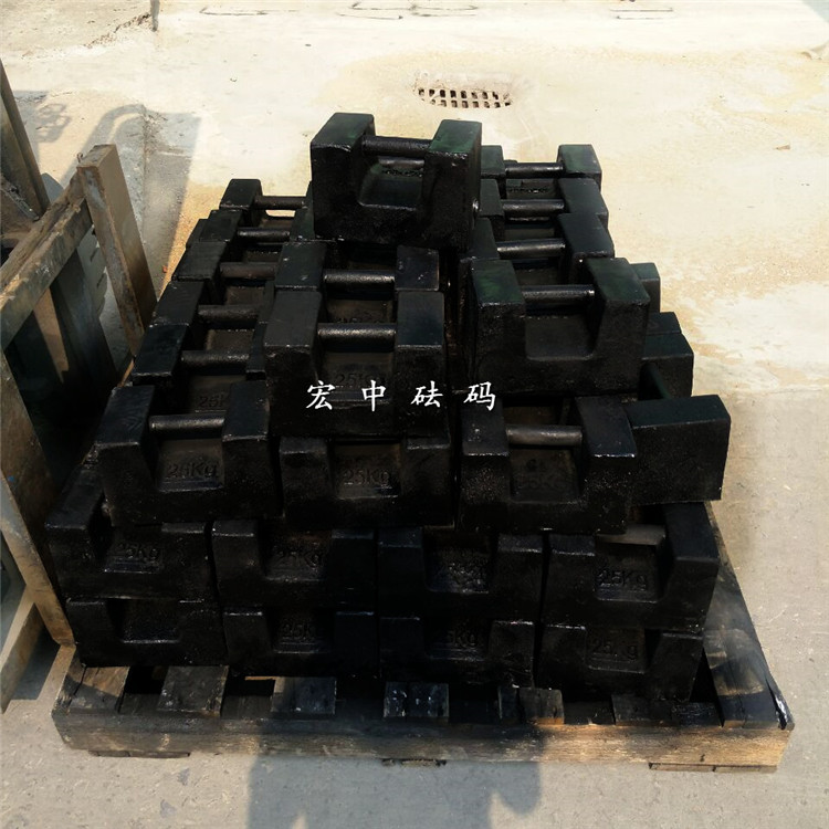 岳阳20公斤玻璃厂配重标准砝码  铸铁砝码  电梯砝码