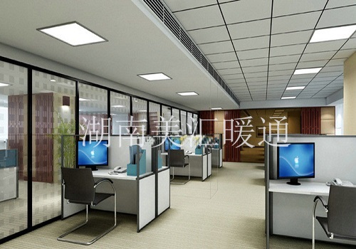 湖南商用中央空调：株洲写字楼中央空调工程安装事项分析