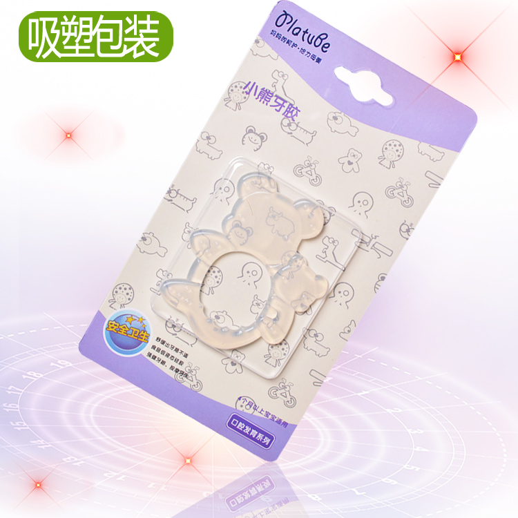 婴儿水果硅胶牙胶宝宝磨牙练齿器咬咬乐玩具  母婴用品  婴儿用品  硅胶用品
