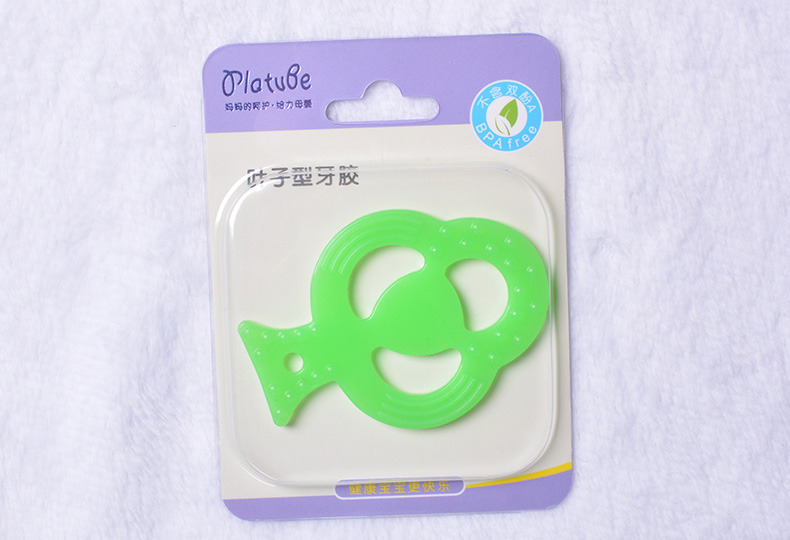 婴儿水果硅胶牙胶宝宝磨牙练齿器咬咬乐玩具  母婴用品  婴儿用品  硅胶用品